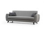Atelier Del Sofa Sofá cama de 3 plazas Gris claro